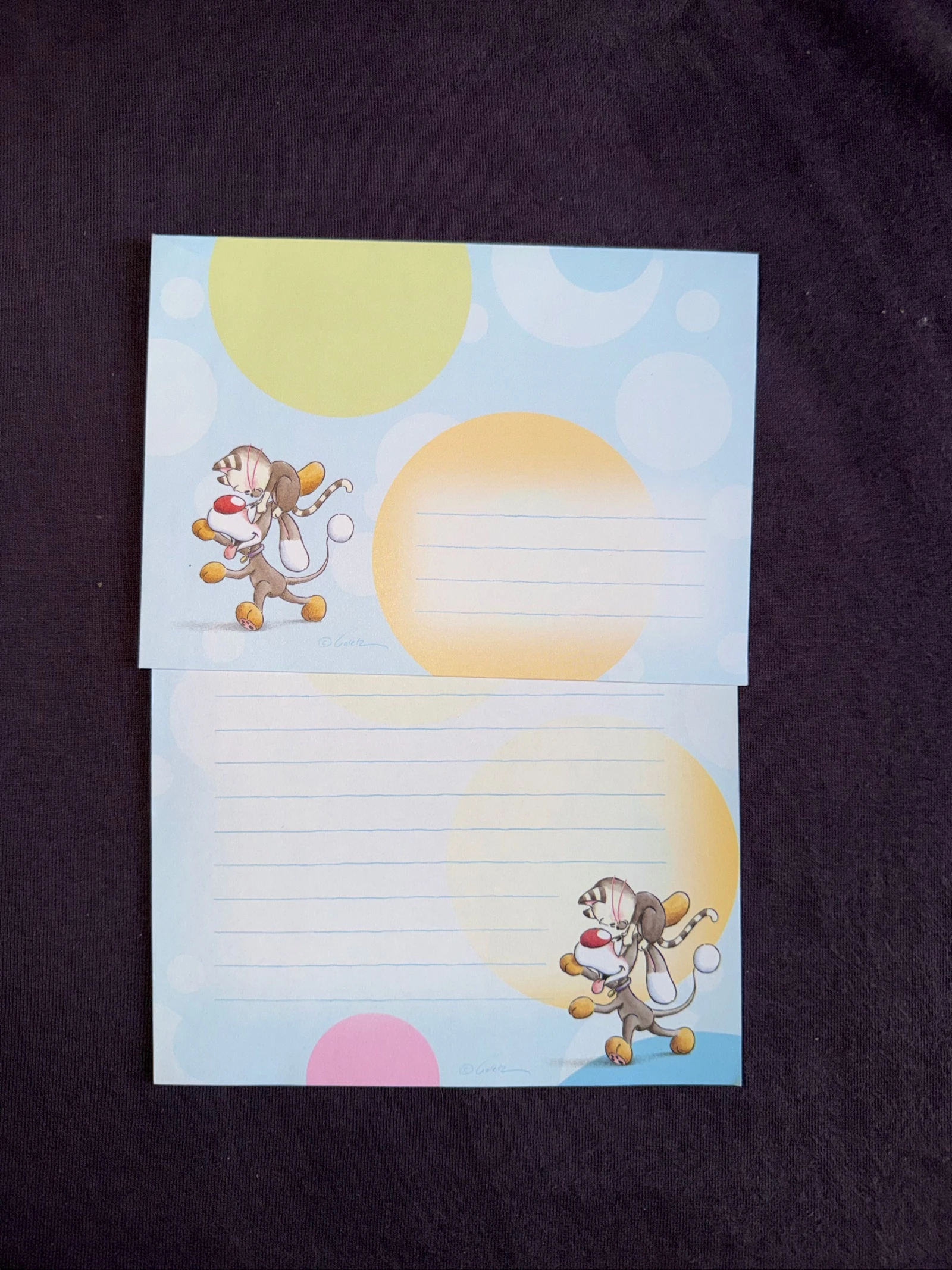 PAL Diddl avec enveloppe numéro 279 